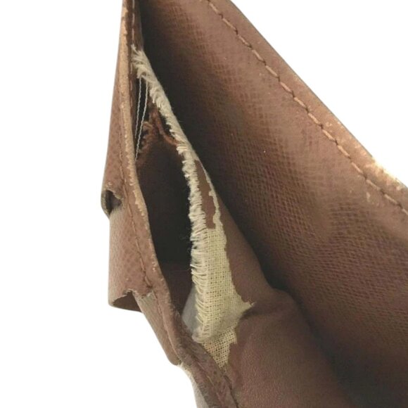 956156BQ (L1) Louis Vuitton Wallet Brown Monogram - Picture 8 of 10